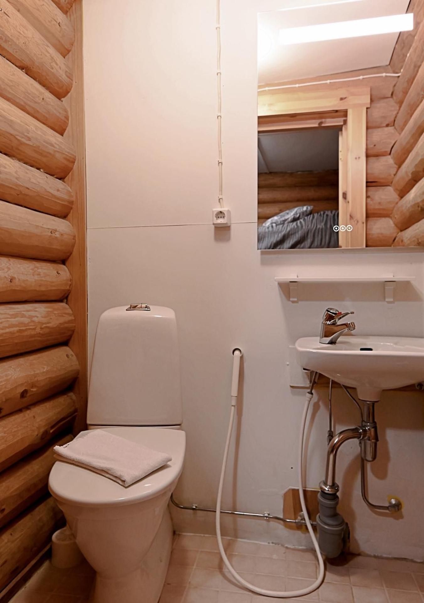 Classic Log Cabin Ski-In Ski-Out Levi Cameră foto