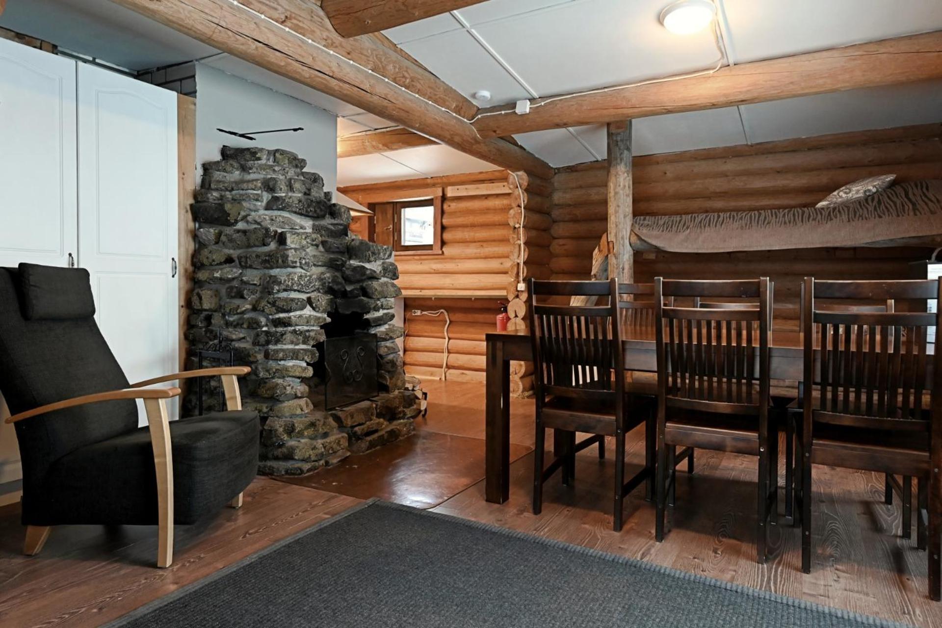 Classic Log Cabin Ski-In Ski-Out Levi Cameră foto