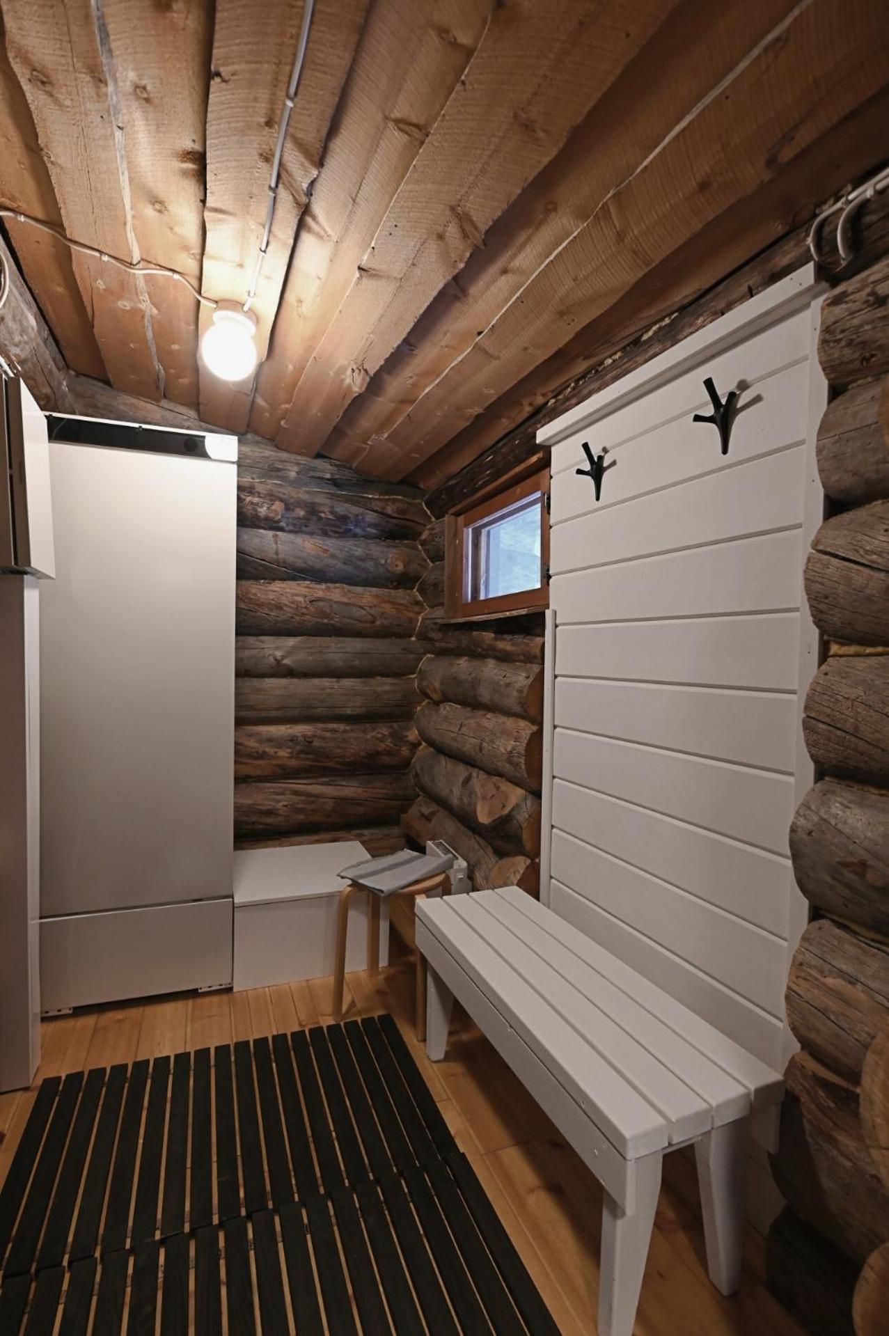 Classic Log Cabin Ski-In Ski-Out Levi Cameră foto